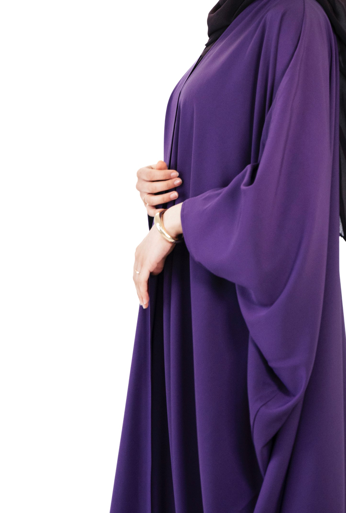 Full Bisht - Purple
