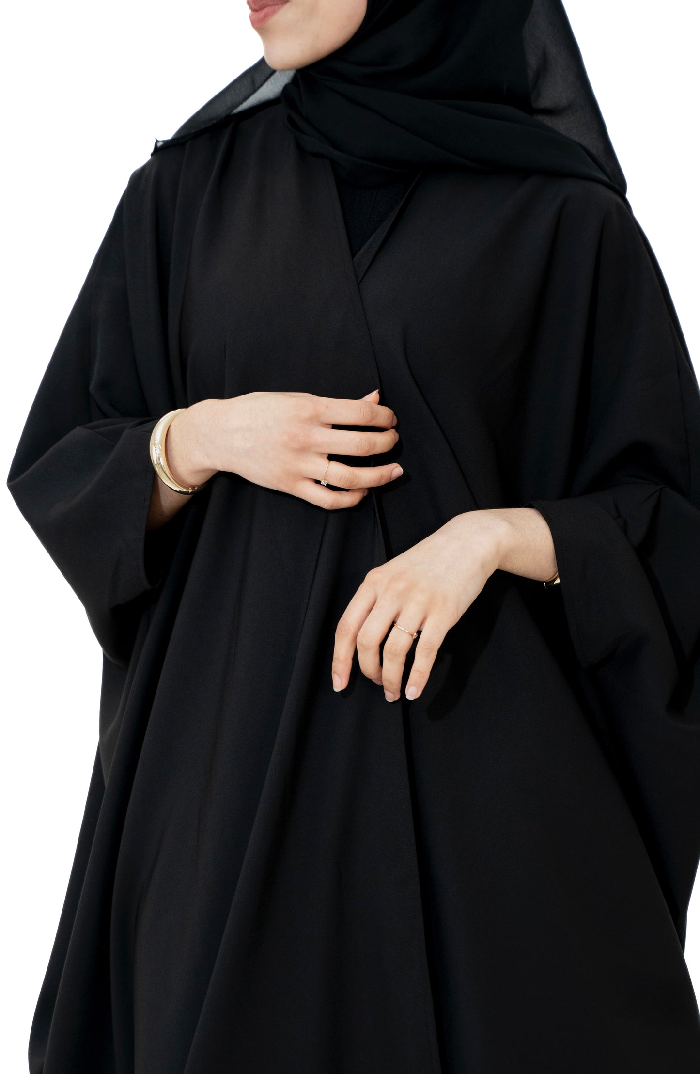 Full Bisht - Charcoal