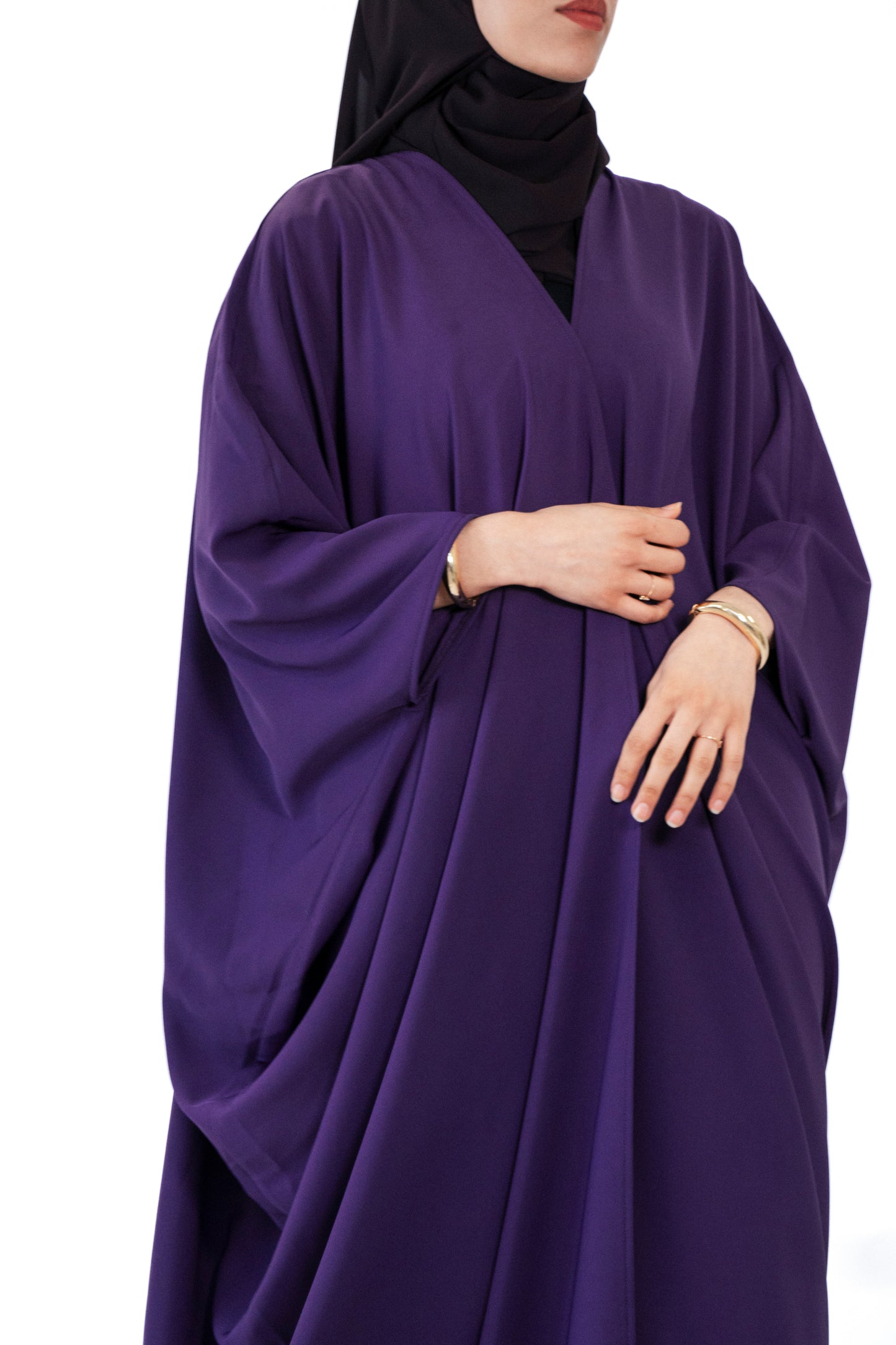Full Bisht - Purple