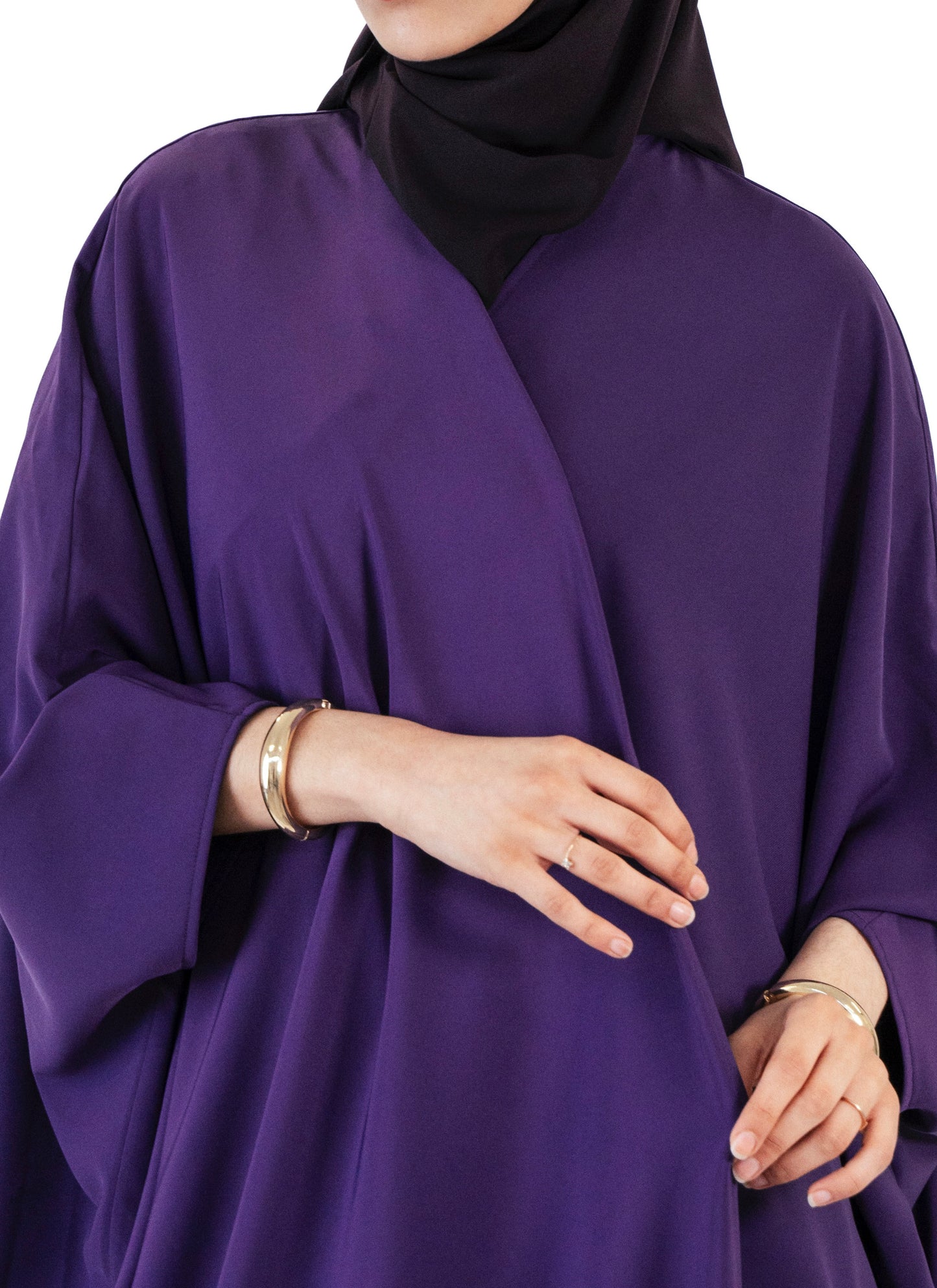 Full Bisht - Purple