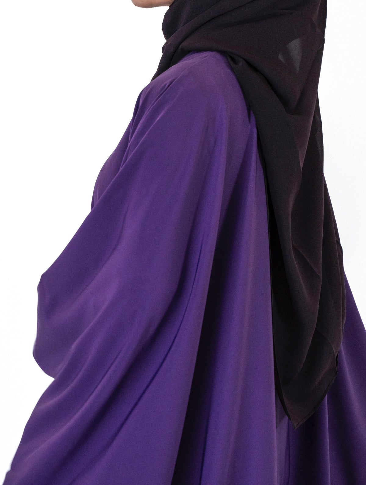 Full Bisht - Purple