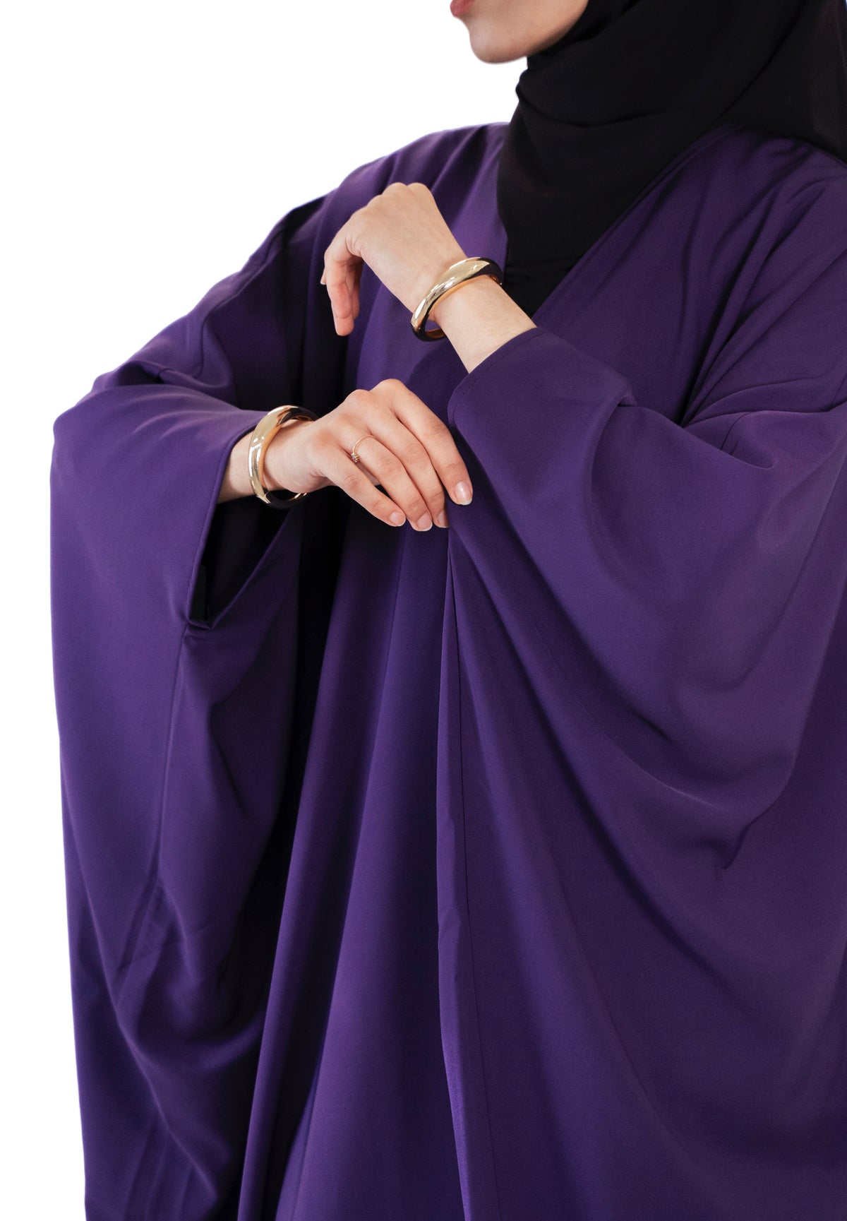 Full Bisht - Purple