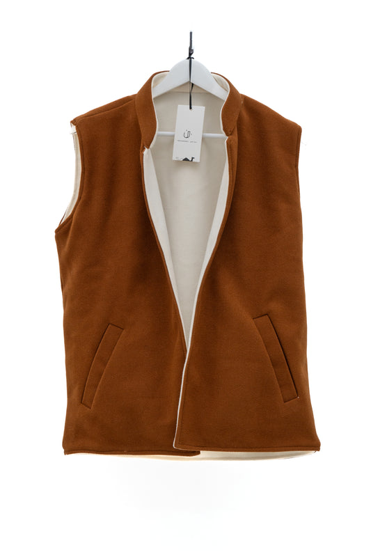 Reversible Vest II - Brown base
