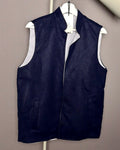Reversible Vest - Navy / Grey