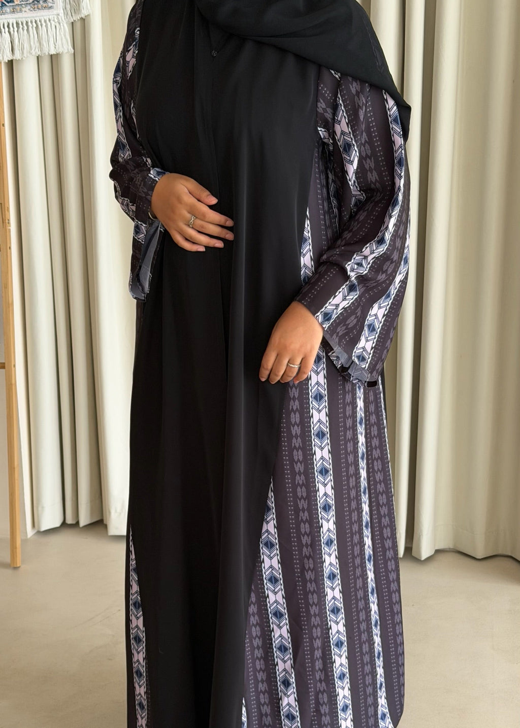 BEDU Side - Navy/Pink